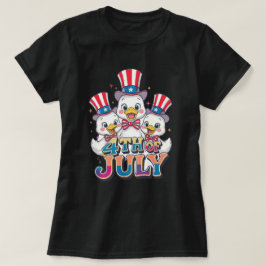 Camiseta Pato Patriótico 4 de Julio 2026