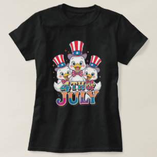 Camiseta Pato Patriótico 4 de Julio 2026
