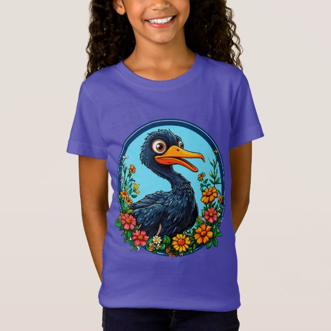 Camiseta Pato personalizado lindo (Anverso)