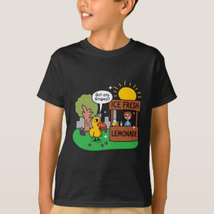Camiseta Pato Pide Uvas Puesto De Limonada