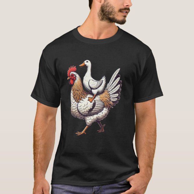 Camiseta Pato Pollo Lindo (Anverso)