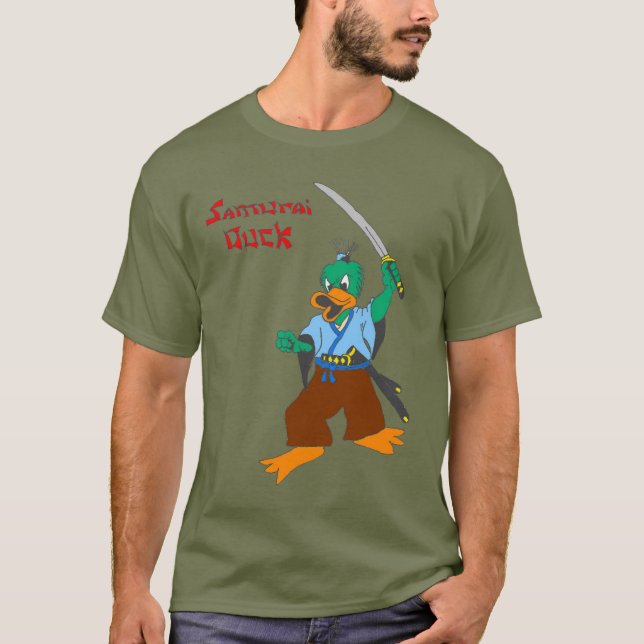 Camiseta Pato Samurái (Anverso)
