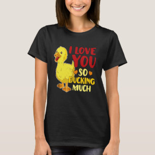 Camiseta Pato - Te Amo
