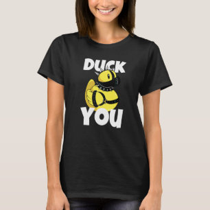 Camiseta Pato Tuyo Baño Adolescente Pato de Goma Para Hombr