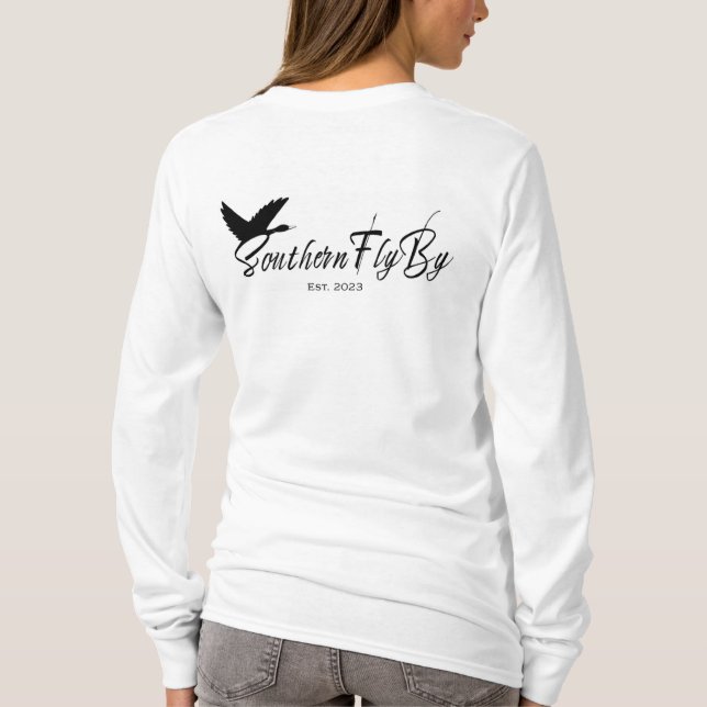 Camiseta Pato y cócteles de leña de Southern FlyBy - SÓLO B (Reverso)