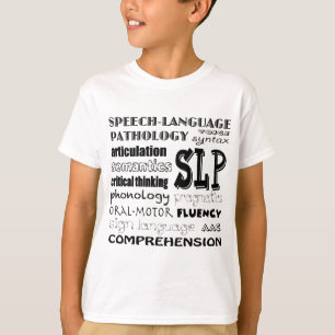 Camiseta Patólogo de la lengua del discurso