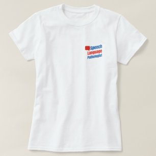 Camiseta Patólogo del habla y del lenguaje Burbuja de comun
