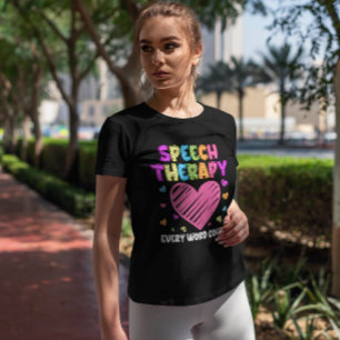 Camiseta Patólogo del lenguaje SLP y terapia del habla