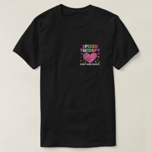 Camiseta Patólogo del lenguaje SLP y terapia del habla