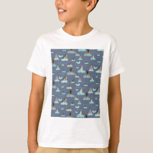 Camiseta patos con el culo hacia arriba
