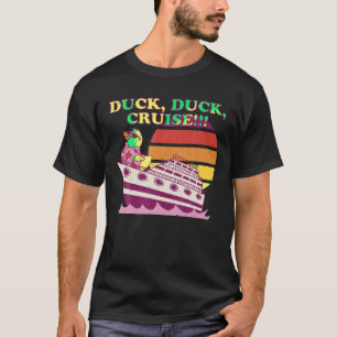 Camiseta Patos Cruizadores Familia Cruise Duck T Shirt