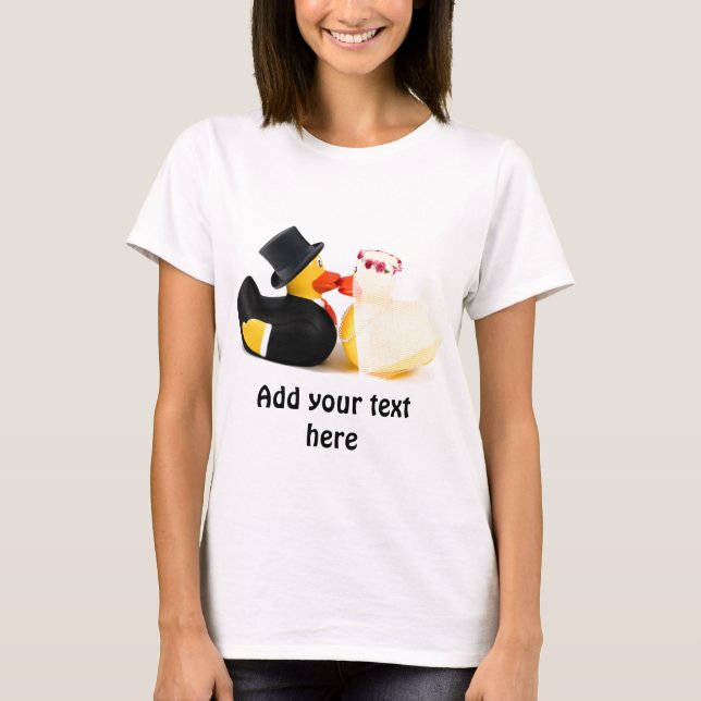 Camiseta Patos de boda 4 (Anverso)