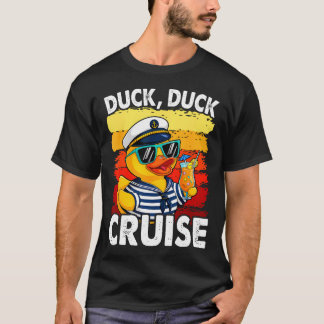 Camiseta Patos de Crucero Pato Pato Crucero Vacaciones Fami