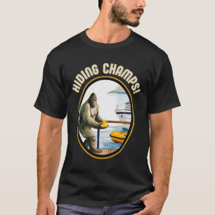 Camiseta Patos de crucero y campeones de Bigfoot escondidos