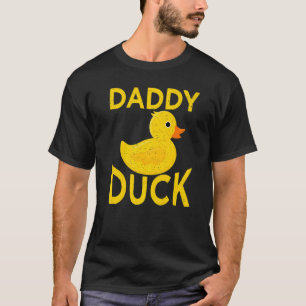 Camiseta Patos de duelo de goma para hombres papá papá papá