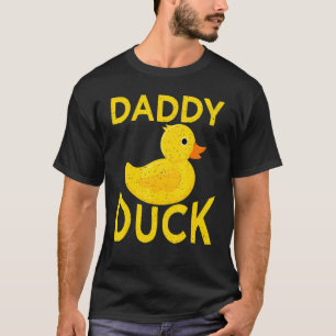 Camiseta Patos de duelo de goma para hombres papá papá papá