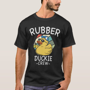 Camiseta Patos de duque amarillo de goma de la tripulación