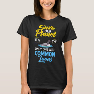 Camiseta Patos de pájaro comunes de los lomos 2