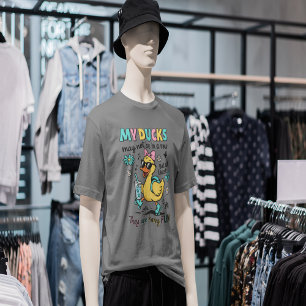 Camiseta Patos Divertidos No En Fila