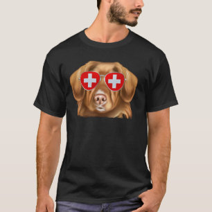 Camiseta Patos Divertidos Retrievers de Tolling Perro Bande