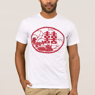 Camiseta Patos dobles del árbol de la felicidad