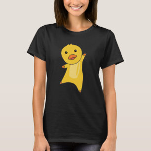 Camiseta Patos Dulces Patos Pájaros Amarillos Para Niños