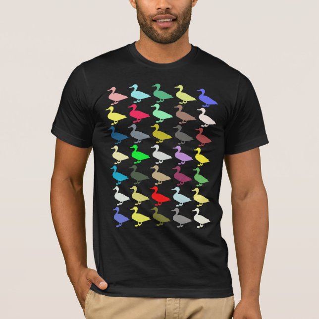 Camiseta Patos en el ácido (Anverso)