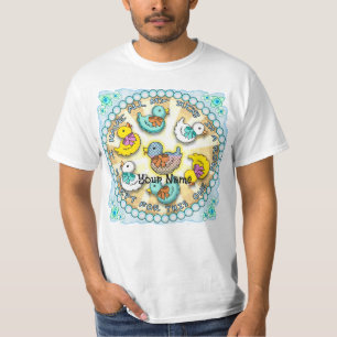 Camiseta Patos En Fila