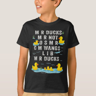 Camiseta Patos M R M R No O S M R Cm Wangs Lib M R Patos