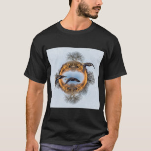 Camiseta Patos Mallard en un planeta pacífico
