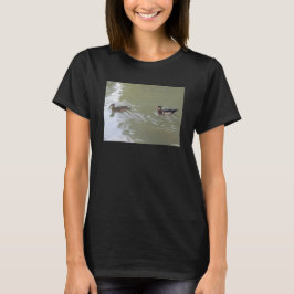 Camiseta Patos nadando