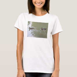 Camiseta Patos nadando