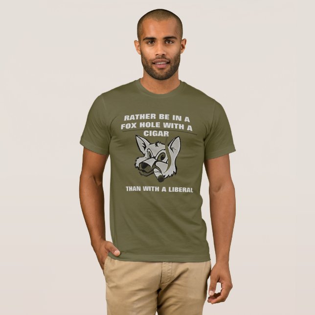 Camiseta Patos para el aficionado al cigarro (Anverso completo)