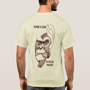 Camiseta Patos para el aficionado al cigarro