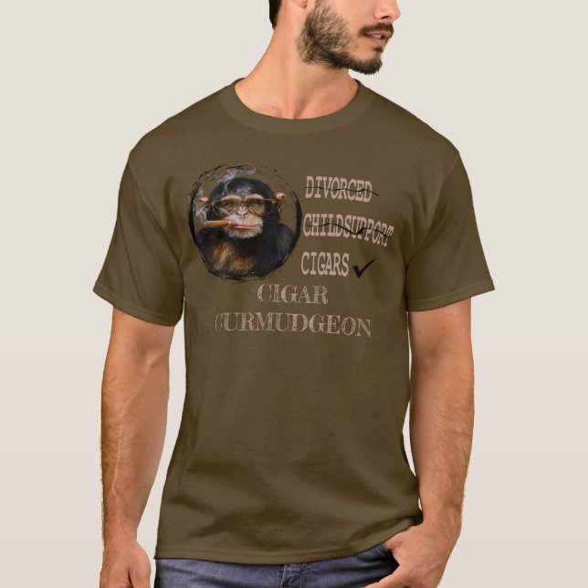 Camiseta Patos para el aficionado al cigarro (Anverso)