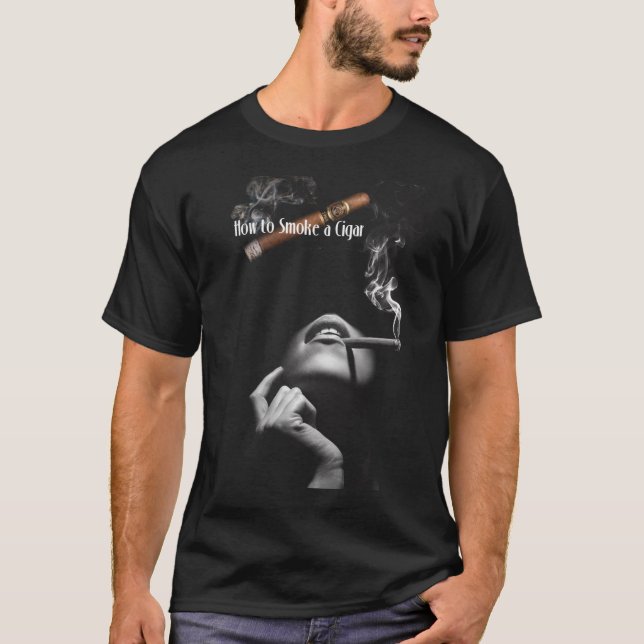 Camiseta Patos para el aficionado al cigarro (Anverso)