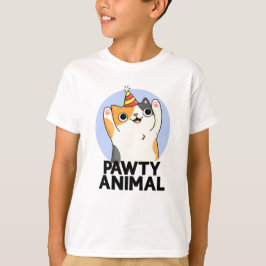 Camiseta Patoso animal gracioso Fiesta Cat Pun