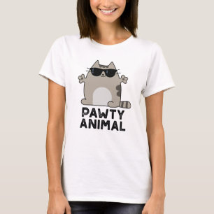 Camiseta Patoso animal gracioso Fiesta Cat Pun