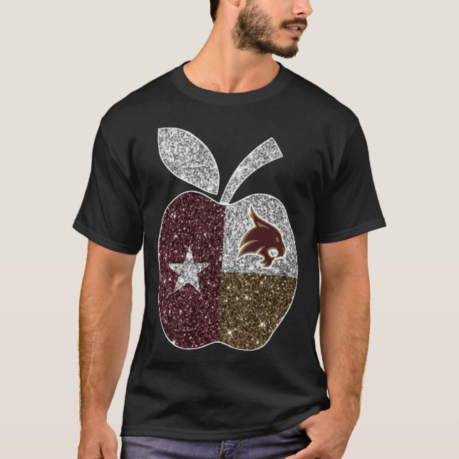 Camiseta Patri de Apple de la bandera de Tejas del (Anverso)
