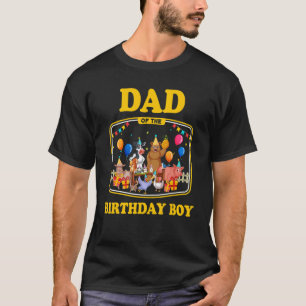 Camiseta Patria De Cumpleaños Agrícola Tema Papá Del Cumple