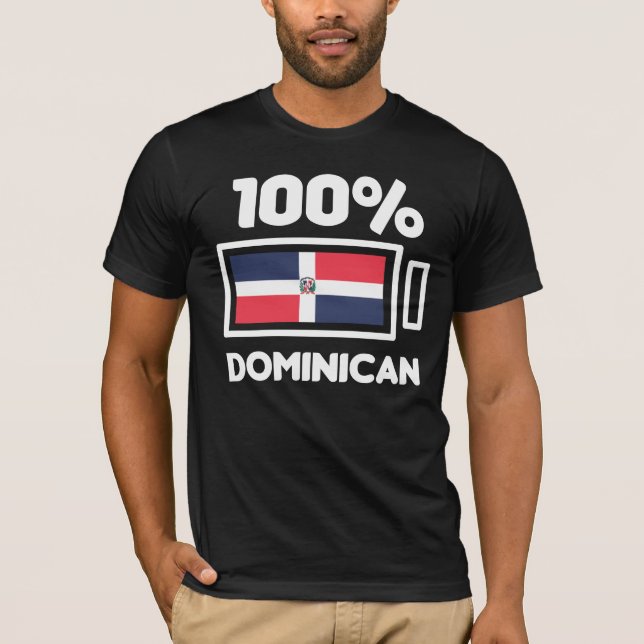 Camiseta Patria de República Dominicana Patria de Poder Dom (Anverso)