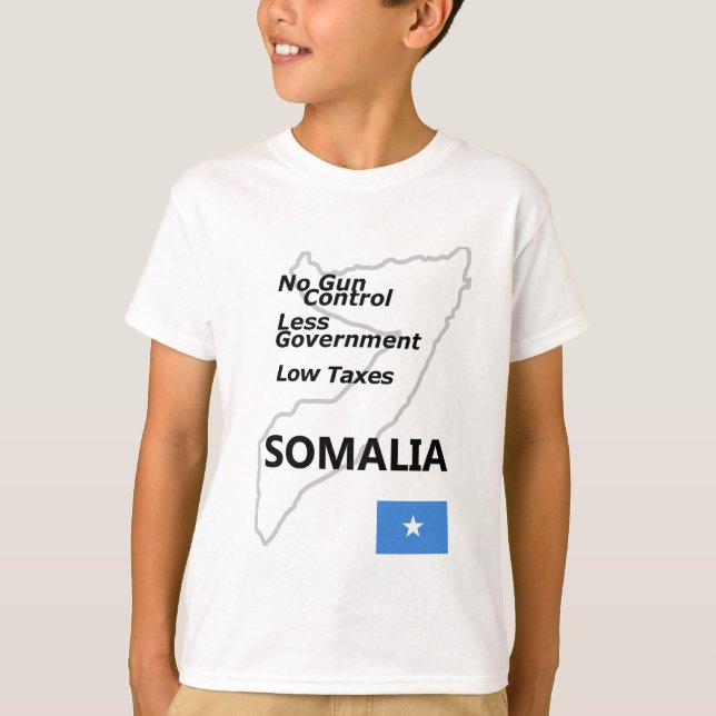 Camiseta Patria: Somalia (Anverso)