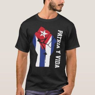  Camiseta Patria y Vida Free Cuba
