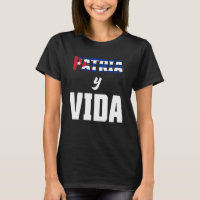 Patria y Vida SOS Bandera Cuba Free Cuba