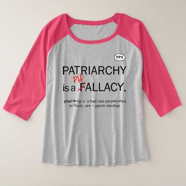 Camiseta Patriarcado definido (Anverso del diseño)