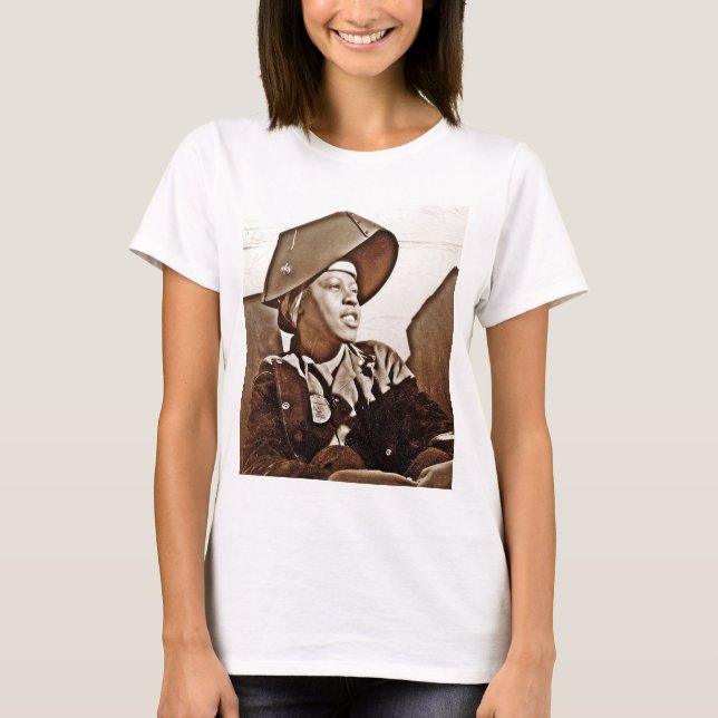 Camiseta Patrias de las mujeres afroamericanas (Anverso)