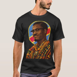 Camiseta Patrice Lumumba T-Shirt - Pan-African art Shirt 