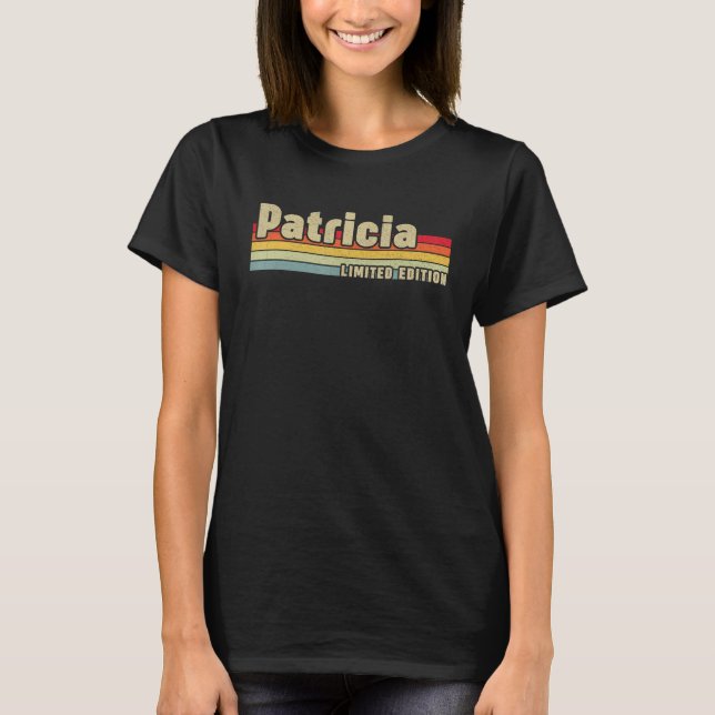 Camiseta Patricia Gift Name Personalized Birthday Funny Chr (Anverso)