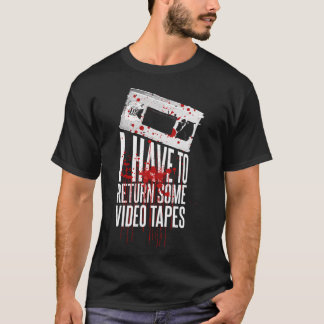 Camiseta Patrick Bateman tengo que devolver algunas cintas 
