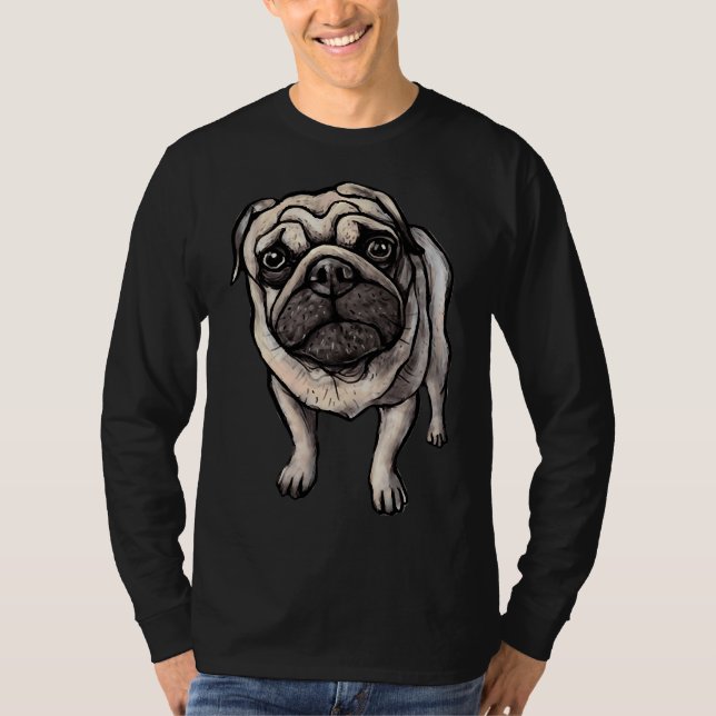 Camiseta Patrick el Pug Classic T-Shirt 95 (Anverso)